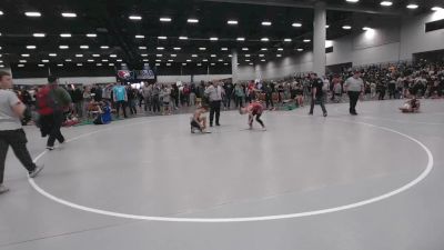 74 lbs Cons. Sub-rd Of 16 - Sutton Hawley, Keystone Kids Wrestling Club vs Hunter Amell, Mat Demon Wrestling Club