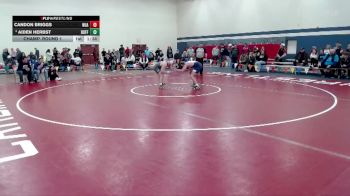 172 lbs Champ. Round 1 - Candon Briggs, New Ulm Area vs Aiden Herbst, Buffalo
