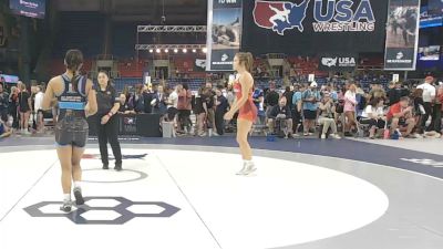 130 lbs Cons. Rd Of 32 - Lexi Dean, Tennessee vs Amy Kate Erikson, New York