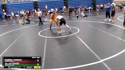 175 lbs Round 2 - Dillon Ginter, Bellevue East vs Gabriel Moreno, North Platte