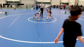 110-120 lbs Champ. Round 1 - Kara Batson, Norton Wrestling Club vs Olivia McDonald, SEM Mustangs