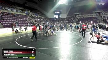 155 lbs Champ. Round 1 - Steven Ezell, Westside Wrestling Club vs Luke Geri, Pikes Peak Warriors Wrestling