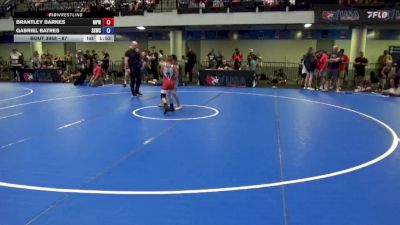 67 lbs Cons. Rd Of 16 - Brantley Barnes, Michigan Premier WC vs Gabriel Batres, South Side Wrestling Club