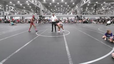 110 lbs Round 1 - Allison Olea, Kraken Dream Crushers vs Jada Agurs, Team Diamond Fish