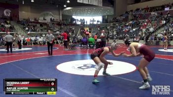 5A 125 lbs Semifinal - Raylee Hunter, Lake Hamilton vs McKenna Likert, Searcy