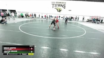 215 lbs Cons. Round 7 - Ashton Grulke, Hartford vs Brock Griffin, Wilmot Union