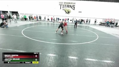 215 lbs Cons. Round 7 - Ashton Grulke, Hartford vs Brock Griffin, Wilmot Union