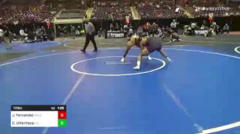 170 lbs Quarterfinal - Joseph Fernandez, Pounders WC vs Caleb Uhlenhopp, ATC