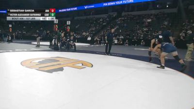 157 lbs Round Of 16 - Sebastian Garcia, Junipero Serra (CC) vs Victor-Alexander Gutierrez, Central Catholic (SJ)