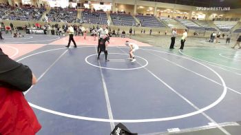 86 lbs Rr Rnd 2 - Bret Coates, LaJunta Growlers vs Jayce Kisamore, Mayhem