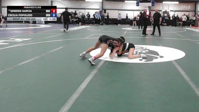 100 lbs Round Of 16 - Genesis Garcia, White Plains vs Cecilia Popolizio, Shenendehowa
