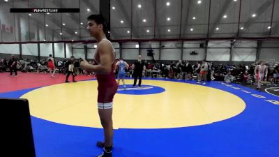 Junior Boys GR - 150 lbs Cons. Round 2 - Thane Hinds, WA vs Keagan Olson, WA