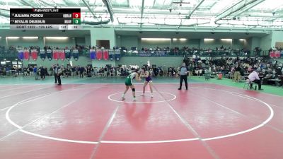126 lbs Consi Of 4 - Juliana Porcu, North Branford* vs Myalis Dejesus, Maloney