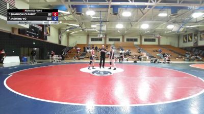 145 lbs Round 2 - Shannon Clearly, Skyline vs Jasmine Vo, Santa Rosa Junior College