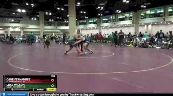 285 lbs Round 2 (10 Team) - Cane Fernandez, FCA Empowered vs Luke Wilson, South Johnston