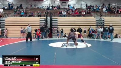 130 lbs 7th Place Match - Nora Arti Haney, Chesterton vs Mylah Smith, Southport Wrestling Club