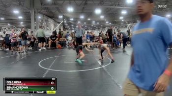 60 lbs Round 4 (8 Team) - Beau McKeown, Mat Assassins vs Cole Gioia, Journeymen Blue