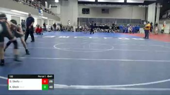 130 lbs Finals (8 Team) - Destan Skelly, Grand Rapids vs Kashton Black, Holdingford