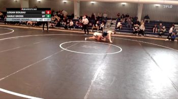 165 lbs Champ. Round 3 - Gable Gross, Air Force Prep vs Logan Soileau, Chadron State