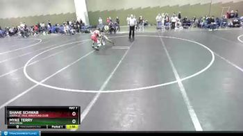 106 lbs Round 3 - Myke Terry, Wisconsin vs Shane Schwab, South St. Paul Wrestling Club