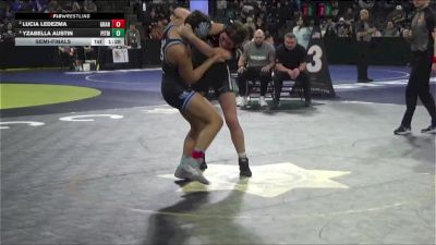 140 lbs Semifinal - Lucia Ledezma, Granite Hills (SD) vs Yzabella Austin, Pitman (SJ)