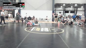 109 lbs Rr Rnd 4 - Brody Compau, Michigan Premier Red - BHS vs Branden Eisenhour, 4M - BHS