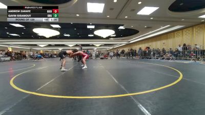 175 lbs Round Of 128 - Andrew Zarate, Hueneme HS vs Gavin Sisamout, Knights WC