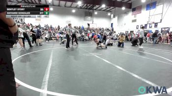 55 lbs Final - Bentley Story, Shelton Wrestling Academy vs Giovanni Gonzales, Standfast