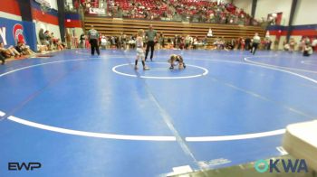 55-58 lbs Rr Rnd 3 - Makinleigh Mock, Blackwell Wrestling Club vs Bradley Shadwick, Berryhill Wrestling Club