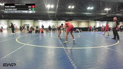 126 lbs Consi Of 4 - Kobe Lemer, ReZults Wrestling vs Slayden Hunt, Shelton Wrestling Academy