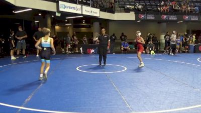 86 lbs Cons. Quarters - Ethan Rafferty, Ohio Crazy Goats Wrestling vs Declan Doyle, South Side Wrestling Club