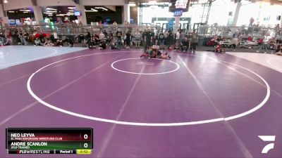 106 lbs Cons. Round 2 - Neo Leyva, El Paso Enforcers Wrestling Club vs Andre Scanlon, Jflo Trained