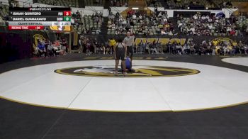 125 lbs Quarterfinal - Daniel Guanajuato, South Dakota State vs Isaiah Quintero, Purdue