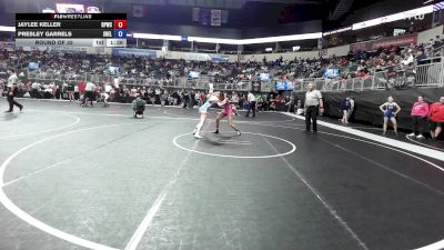 105.6-114.9 lbs Round Of 32 - Jaylee Keller, Bpwc vs Presley Garrels, Shelton Wrestling Academy