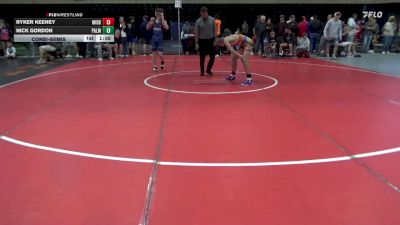 130 lbs Consolation - Ryker Keeney, Middletown vs Nick Gordon, Palmyra