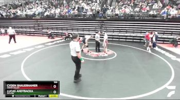 190 lbs Cons. Round 1 - Cyden Shauerhamer, Cedar Valley vs Lucas Andtbacka, Skyline