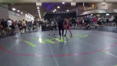 35 kg Cons 8 #2 - Chazeron Kalamau, Hawaii vs Keller Watt, North Montana Wrestling Club