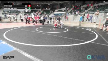 58 lbs Consolation - Ryan Hale, Keystone Wrestling Club vs Daxton Van Loo, Raw Wrestling Club