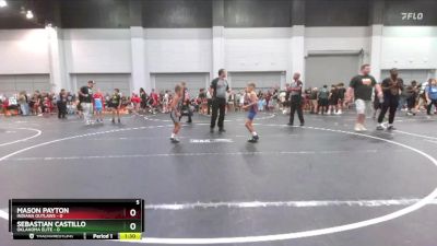 52 lbs Round 1 (10 Team) - Mason Payton, Indiana Outlaws vs Sebastian Castillo, Oklahoma Elite