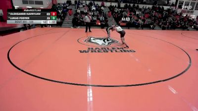 126 lbs 3rd Place Match - Oleksandr Havrylkiv, Arlington Heights (HERSEY) vs Lukas Foster, JOLIET (CATHOLIC Academy)