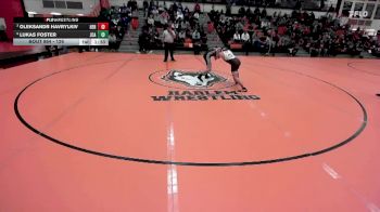126 lbs 3rd Place Match - Oleksandr Havrylkiv, Arlington Heights (HERSEY) vs Lukas Foster, JOLIET (CATHOLIC Academy)