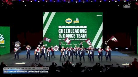 Southwest Mississippi Community College [2026 Open Spirit Program - Game Day Live Semis] 2026 UCA & UDA College Cheerleading and Dance Team National Championship