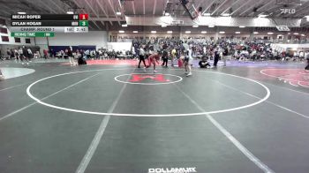 174 lbs Champ. Round 1 - Dylan Hogan, Montreat College vs Micah Roper, Grand View (Iowa)