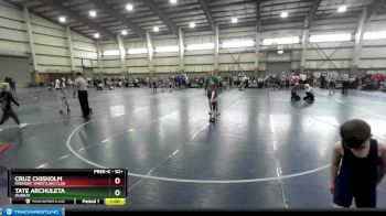 52+ Quarterfinal - Cruz Chisholm, Fremont Wrestling Club vs Tate Archuleta, Murray