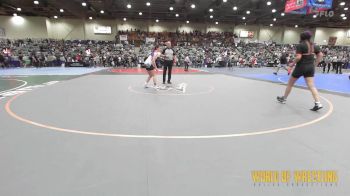 135 lbs Round Of 32 - Sharon Ruiz, Coalinga Roughnecks vs Melani Monckton, Hillsboro Mat Club