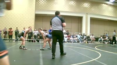 123 lbs Round Of 32 - Janali Gonzalez, The Wrestling Factory vs Callie Milstien, Lancer WC