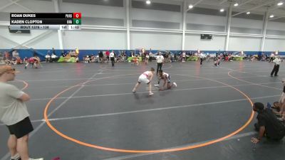 138 lbs Cons. Round 6 - Roan Dukes, Unattached vs Kaden Clopton, Unattached