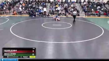 113 lbs Round 1 (16 Team) - Brock Myers, New Braunfels vs Oliver Scoble, Cypress Ranch