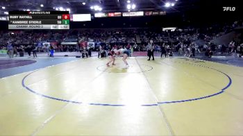 145 lbs Champ. Round 2 - Ruby Rayhill, Boise vs Kambree Stierle, Thunder Ridge