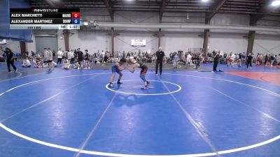 132 lbs Rr Rnd 1 - Alex Marchetti, Mat Assassins Black - HS vs Alexander Martinez, Scorpions - HS